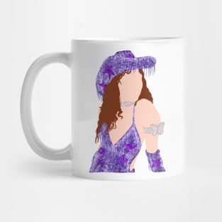 Purple Star Chappell Roan GUTS Tour Fit Sticker Mug